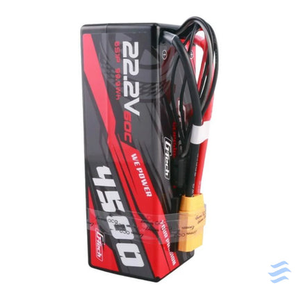 Gens ace G Tech 4500mAh 6S1P 22.2V 60C HardCase RC car Lipo Battery 14# Lithium and NiMH