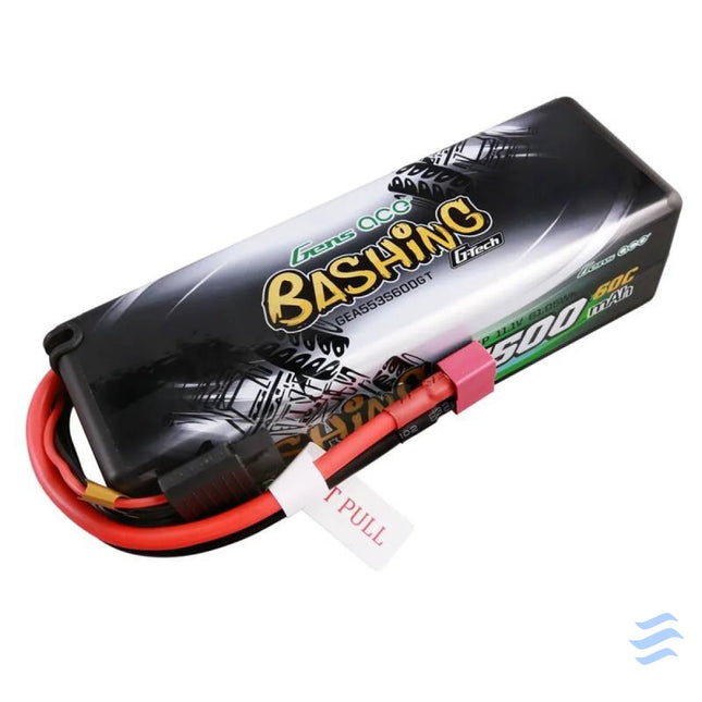 Gens ace G Tech 5500mAh 11.1V 3S1P 60C HardCase 15# car Battery Lithium and NiMH