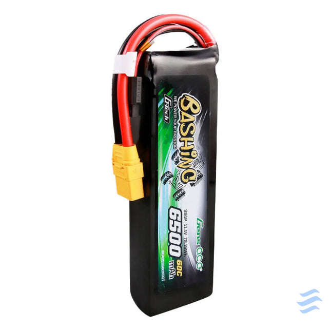 Gens ace G Tech 6500mAh 11.1V 60C 3S1P Lipo Battery Pack with XT90 Bashing Series Lithium and NiMH