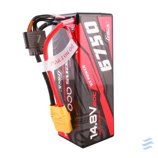 Gens ace G Tech 6750mAh 14.8V 60C 4S1P 14# XT90 Battery Lithium and NiMH