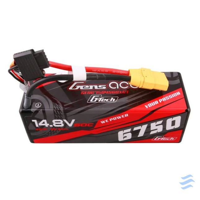 Gens ace G Tech 6750mAh 14.8V 60C 4S1P 14# XT90 Battery Lithium and NiMH