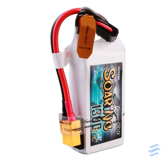 Gens ace G Tech Soaring 1300mAh 11.1V 30C 3S1P Lipo Battery Lithium and NiMH