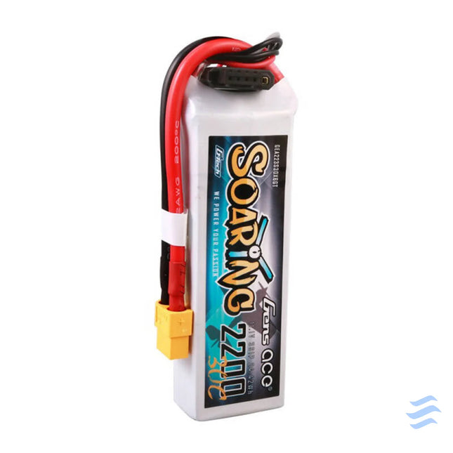 Gens ace G Tech Soaring 2200mAh 11.1V 30C 3S1P Lipo Batte Lithium and NiMH