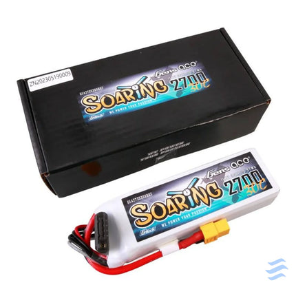Gens ace G Tech Soaring 2700mAh 11.1V 30C 3S1P LiPo Battery Lithium and NiMH