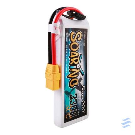 Gens ace G Tech Soaring 3300mAh 11.1V 30C 3S1P Lipo Battery Pack with XT90 plug Lithium and NiMH