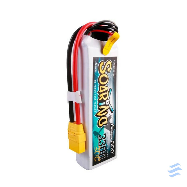 Gens ace G Tech Soaring 3300mAh 14.8V 30C 4S1P Lipo Battery Lithium and NiMH