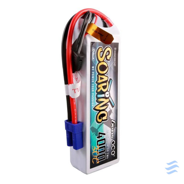 Gens ace G Tech Soaring 4000mAh 14.8V 30C 4S1P Lipo Battery Lithium and NiMH