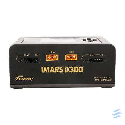 Gens Ace IMARS D300 G Tech Channel AC/DC 300W/700W RC Battery Charger EU Black Chargers