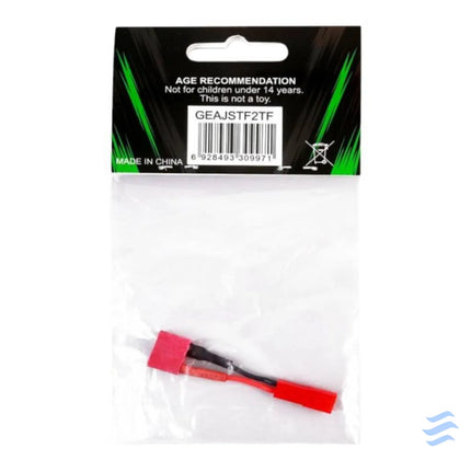 Gens ace JST SYP 2P female to Deans(T) female Adapter AWG#20 30mm Accessories