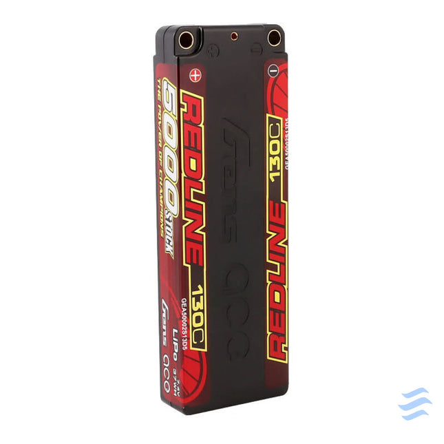 Gens ace Redline Series 5000mAh 7.4V 130C 2S1P HardCase 56# HV Lipo Battery Lithium and NiMH