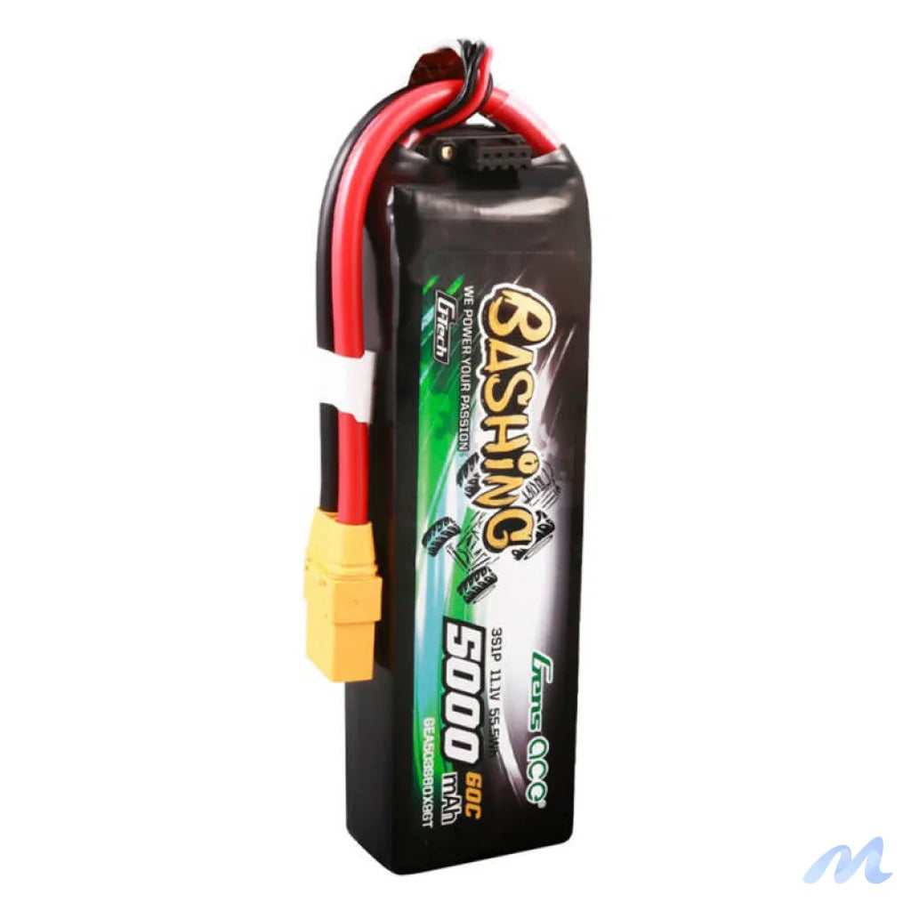 GensAce 5kmAh 11.1V 60C 3S1P battery with XT90 connector