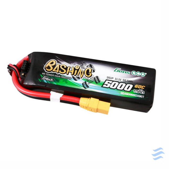 GensAce 5kmAh 11.1V 60C 3S1P battery with XT90 connector Lithium and NiMH