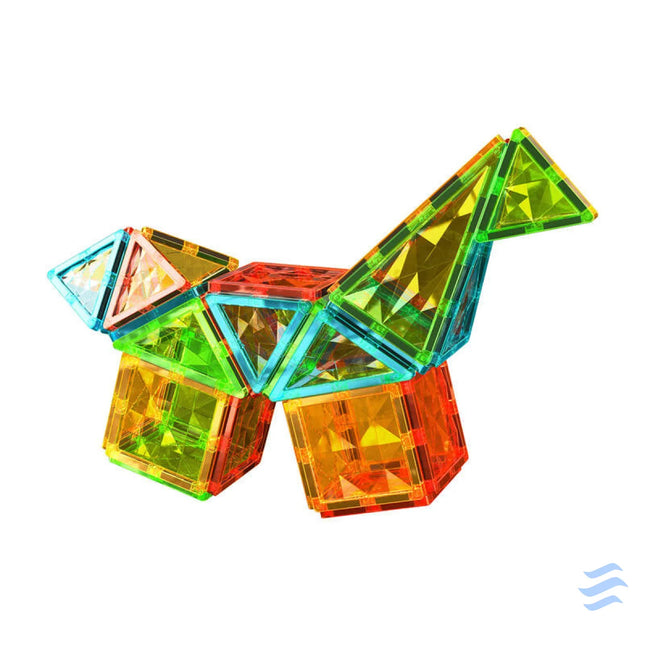 Geomag Gems Rocket 32 magnetic tiles Blocks and construction sets