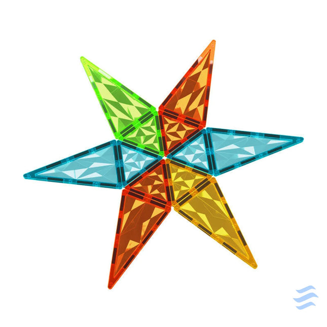 Geomag Gems Rocket 32 magnetic tiles Blocks and construction sets