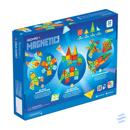 Geomag Gems Rocket 32 magnetic tiles Blocks and construction sets