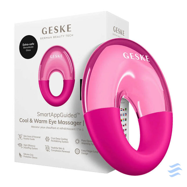 Geske Cool & Warm Eye Massager 7 in 1 (magenta) Massagers