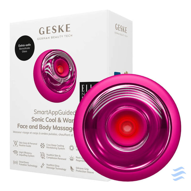 Geske Sonic Cool & Warm Face & Body Massager 9in1 (magenta) Massagers