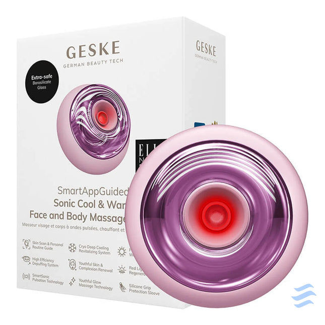Geske Sonic Cool & Warm Face & Body Massager 9in1 (pink) Massagers