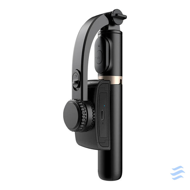 Gimbal/stand with light APEXEL Q08d (black) Tripods and ring lights
