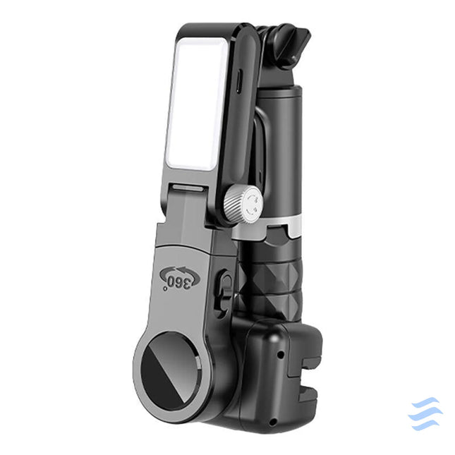 Gimbal/stand with light APEXEL Q18 (black) Tripods and ring lights