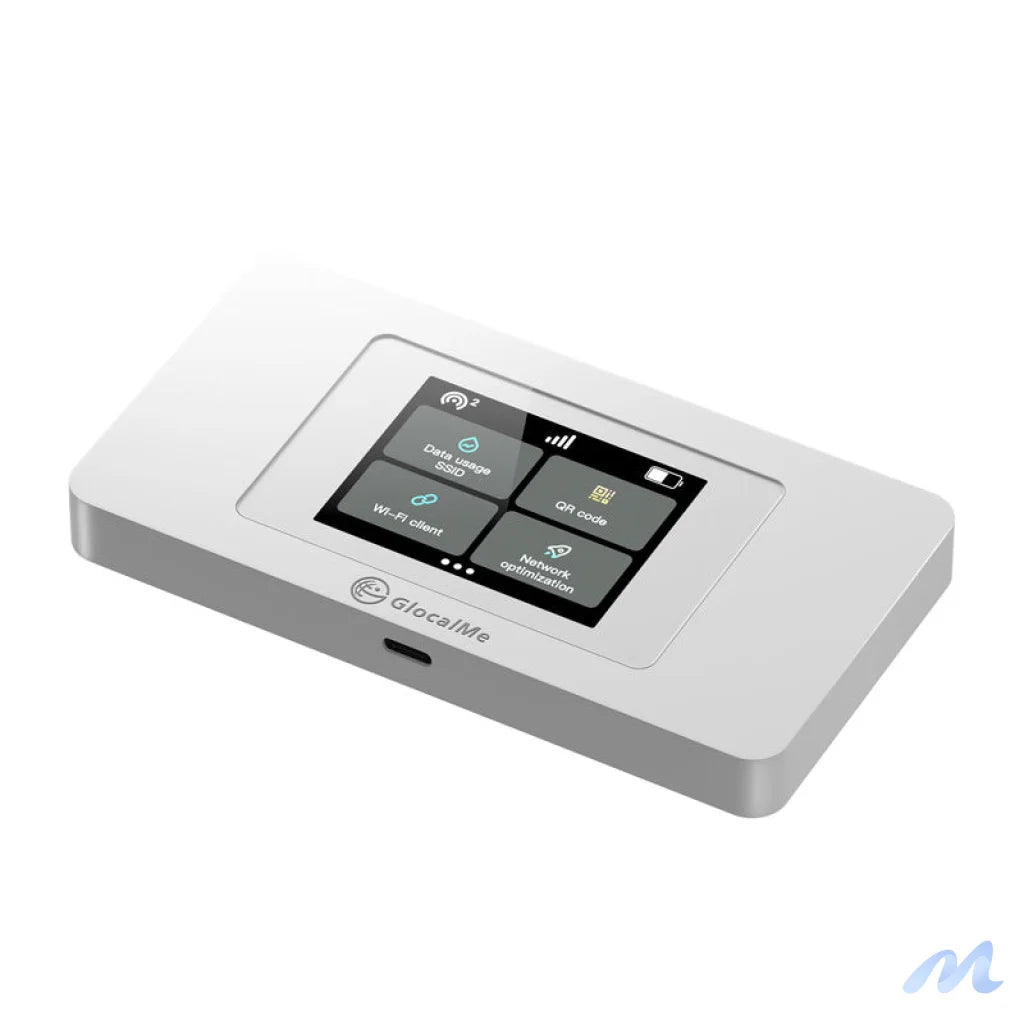 GlocalMe Duoturbo Cloud SIM Portable Wi-Fi 4G/LTE Router