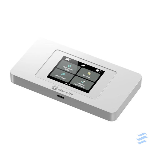 GlocalMe Duoturbo Cloud SIM Portable Wi Fi 4G/LTE Router Network devices