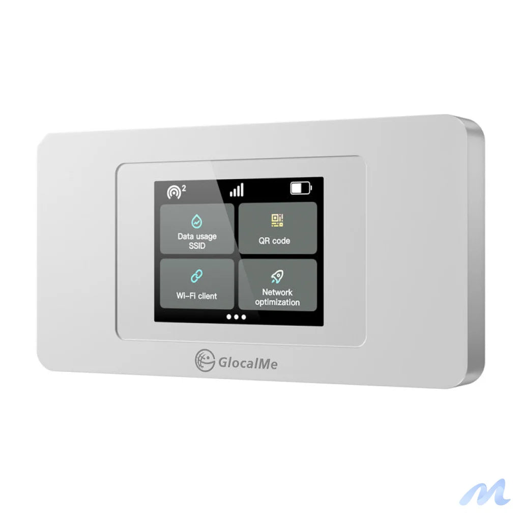 GlocalMe Duoturbo Cloud SIM Portable Wi-Fi 4G/LTE Router