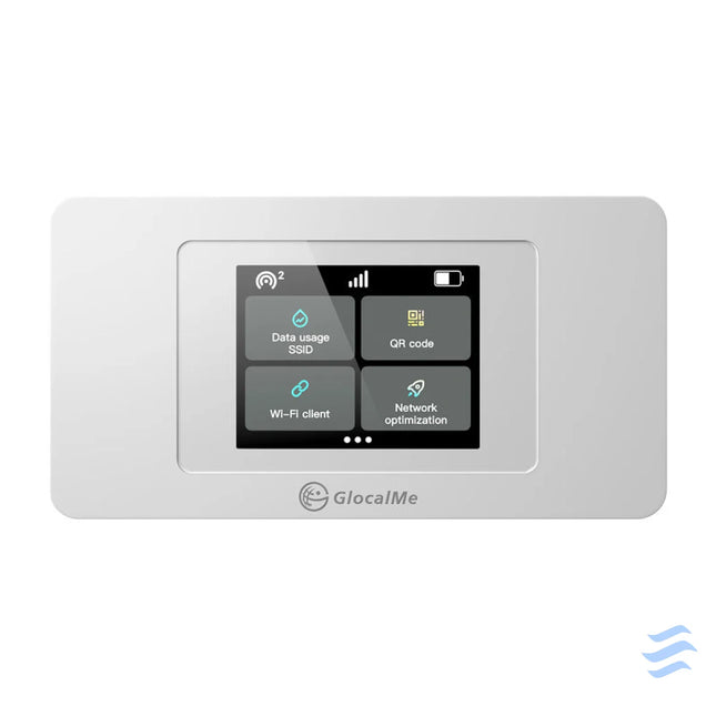 GlocalMe Duoturbo Cloud SIM Portable Wi Fi 4G/LTE Router Network devices