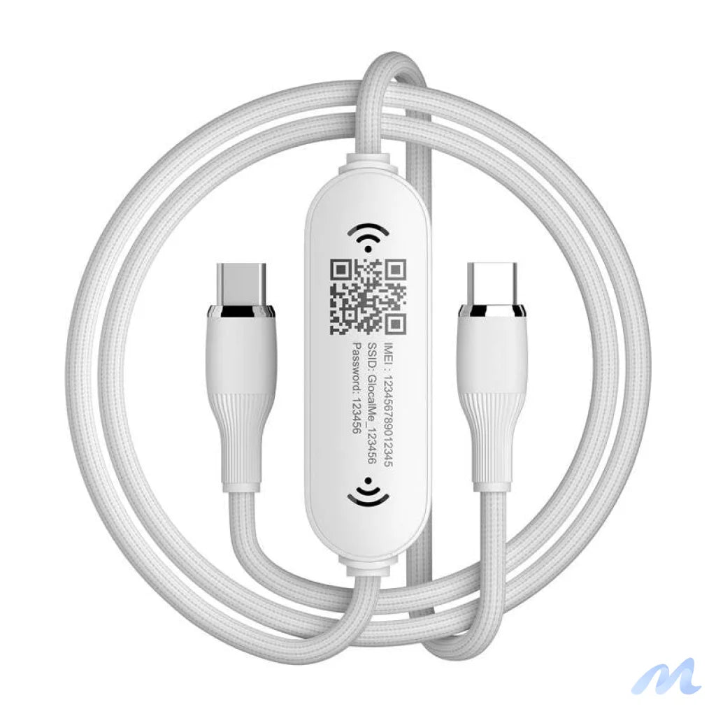 GlocalMe Unicord 4G/LTE Portable Wi-Fi Hotspot Cable Cloud SIM