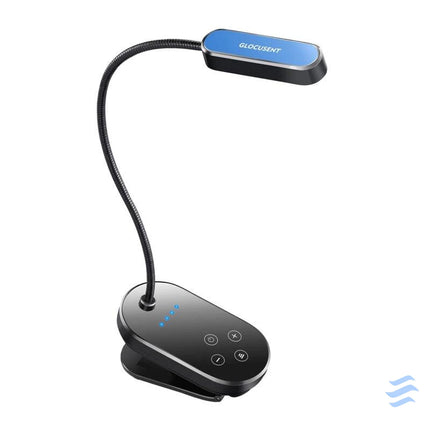 Glocusent Mini wireless light GLCSNTBL004 with clip black Desk and night lamps