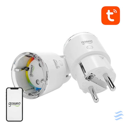 Gosund EP2 WiFi smart socket 2 pieces (two pack) 10A Tuya Power plugs