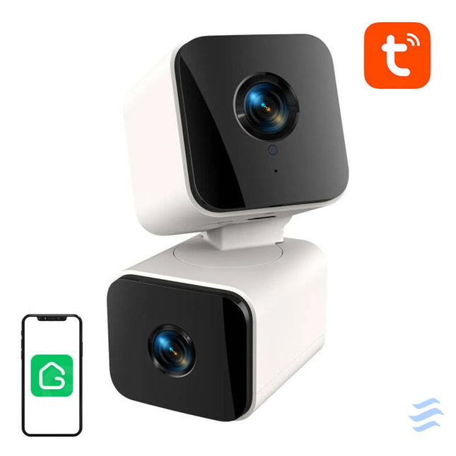Gosund PC12 smart dual WiFi camera (4MP 1920x2160 Tuya) IP cameras