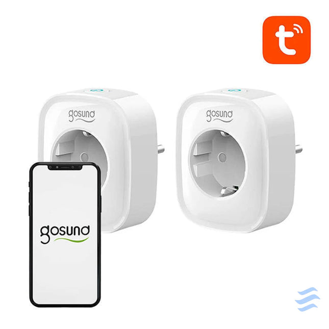 Gosund SP1 WiFi smart socket 2 pieces (two pack) 16A Tuya Power plugs