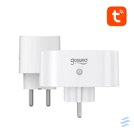 Gosund SP211 dual WiFi smart socket 2 pieces 3500W (two pack) Tuya Power plugs