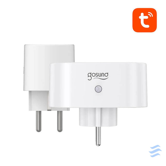 Gosund SP211 dual WiFi smart socket 2 pieces 3500W (two pack) Tuya Power plugs