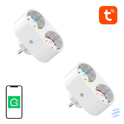 Gosund SP211 dual WiFi smart socket 2 pieces 3500W (two pack) Tuya Power plugs