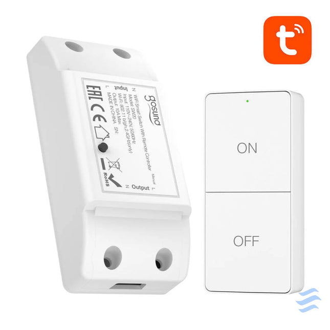 Gosund SW20 10A WiFi Smart Switch + Remote Control Tuya Smart controllers