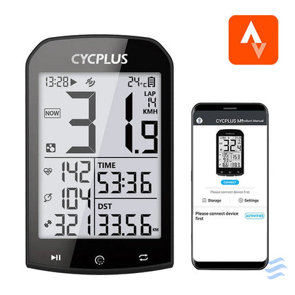 GPS bike computer Cycplus M1 compatibile with Strava Trainingpeaks etc. Bicycle computers