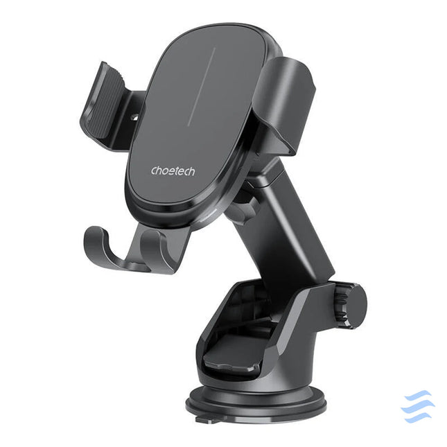 Gravity car holder with charger Choetech T203 F 15W (black) Phone holders