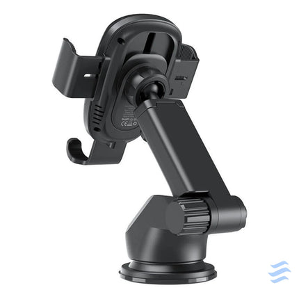 Gravity car holder with charger Choetech T203 F 15W (black) Phone holders