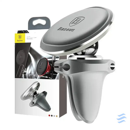 Gravity car mount for air vent Baseus (silver) Phone holders