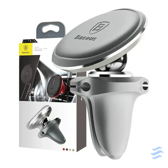 Gravity car mount for air vent Baseus (silver) Phone holders