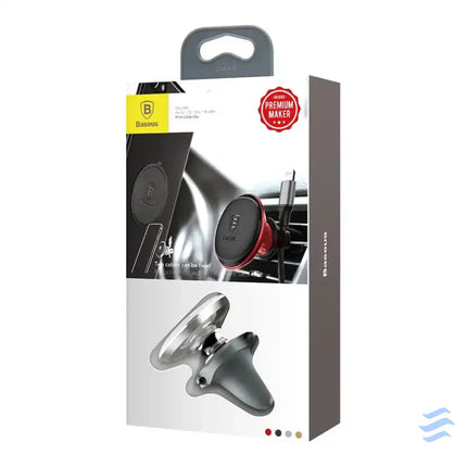 Gravity car mount for air vent Baseus (silver) Phone holders