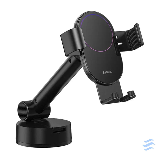 Gravity car mount for Baseus Tank phone with suction cup (black) Phone holders