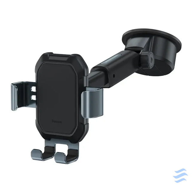 Gravity car mount for Baseus Tank phone with suction cup (black) Phone holders