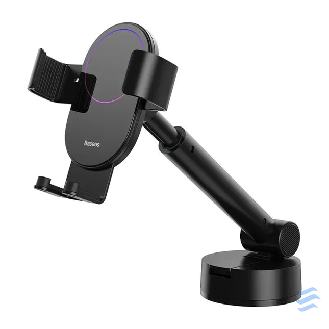 Gravity car mount for Baseus Tank phone with suction cup (black) Phone holders