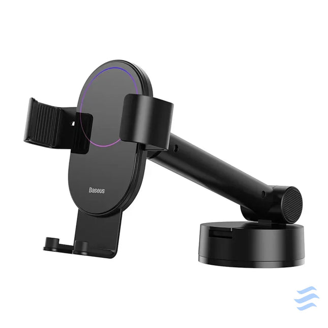 Gravity car mount for Baseus Tank phone with suction cup (black) Phone holders