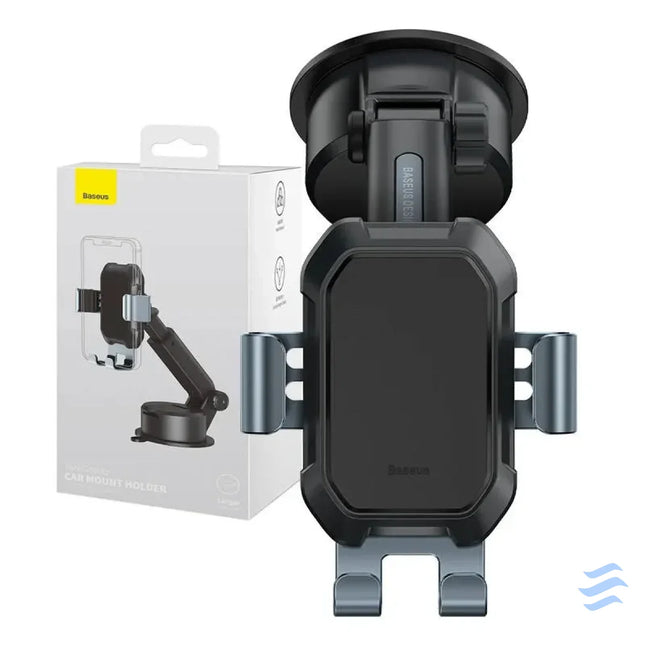 Gravity car mount for Baseus Tank phone with suction cup (black) Phone holders