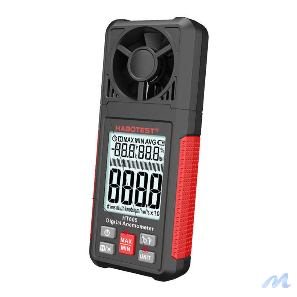 Habotest HT605 digital wind speed meter anemometer