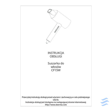 Hair Dryer Deerma CF15W Hair dryers